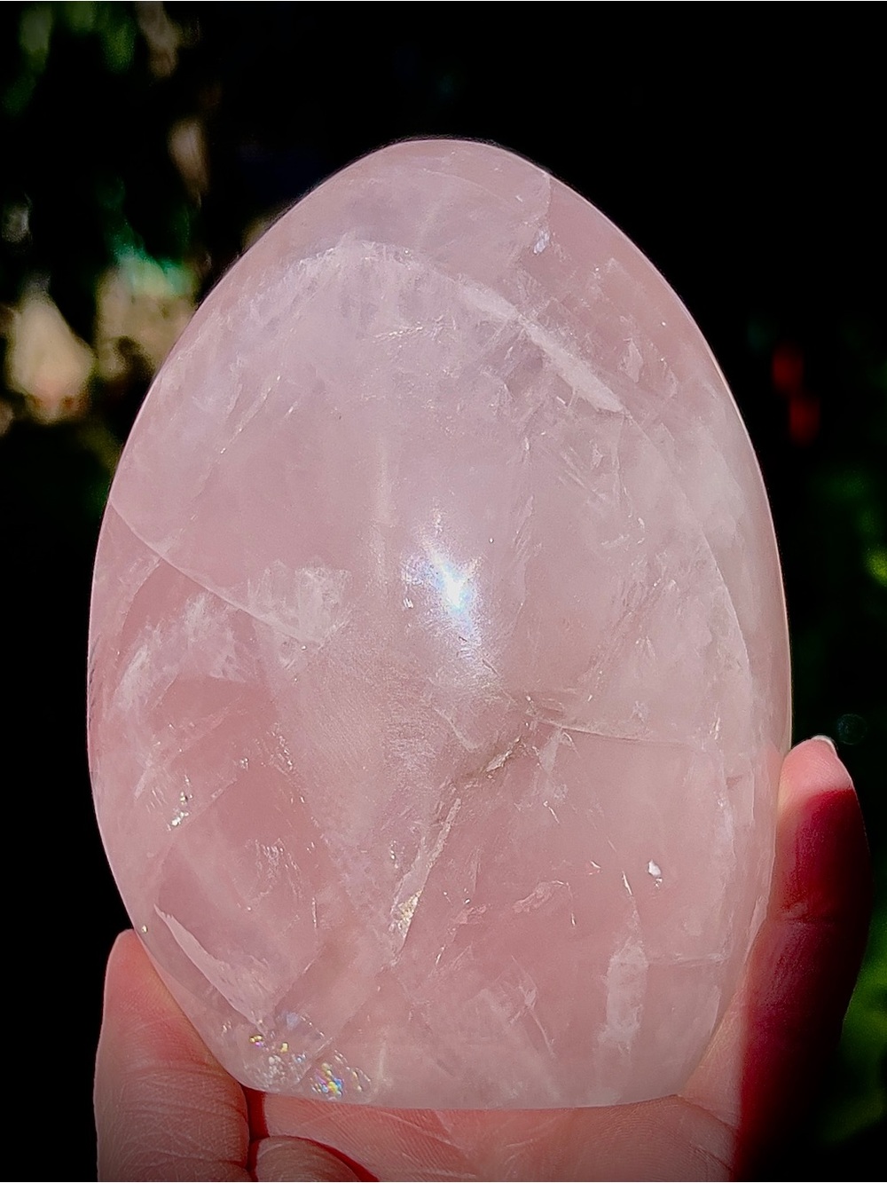 Rose Quartz Crystal - Picture 2 of 3